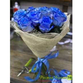 Букет «Синие розы»