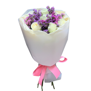 Букет «Романтичный вечер» с розами