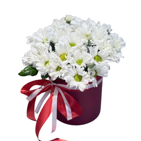 Букет «Красная ромашка»