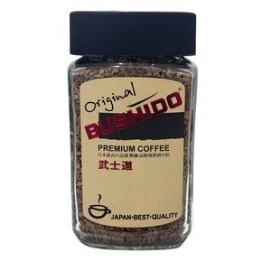 Подарок к цветам Кофе растворимый BUSHIDO Original 100 г., стеклянная банка