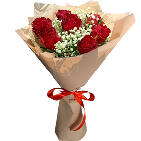 Букет из роз «Алые мечты»